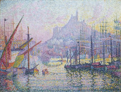 Notre-Dame-de-la-Garde (La Bonne-Mère), Marseilles by Paul Signac