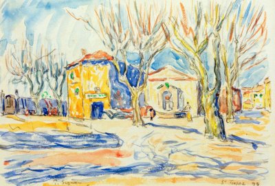 Landscape of Saint-Tropez by Paul Signac