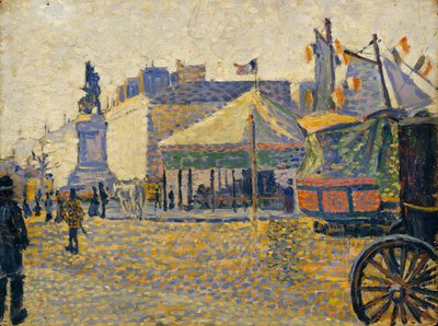 Place de Clichy by Paul Signac