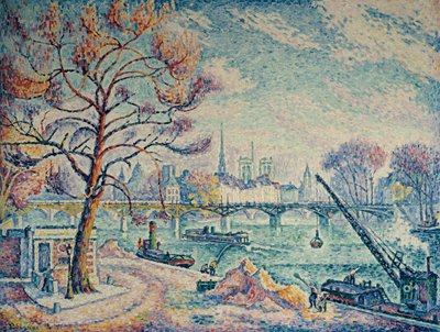 Pont des Arts by Paul Signac