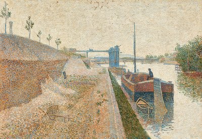 Quai de Clichy by Paul Signac