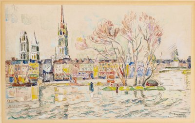 Rouen by Paul Signac