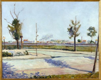 Road to Gennevilliers by Paul Signac