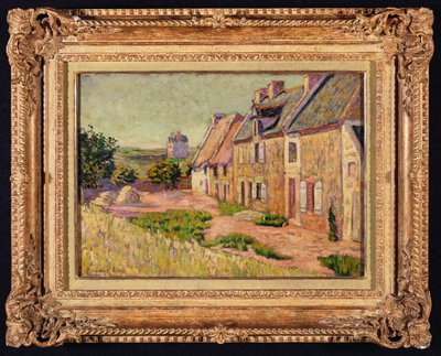 Saint-Briac, Cour a la Ville Hue by Paul Signac