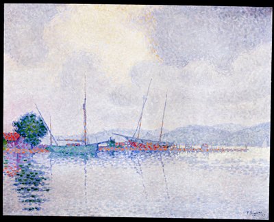Saint-Tropez, After the Storm by Paul Signac