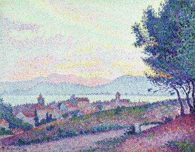 Saint Tropez – Pine Forest/1896 by Paul Signac