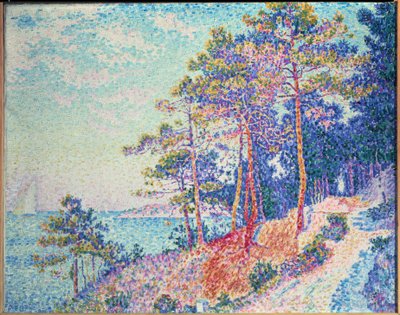 Saint Tropez, The Customs Path by Paul Signac