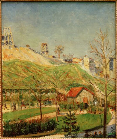 Square Saint-Pierre (Construction of the Sacré-Coeur) by Paul Signac