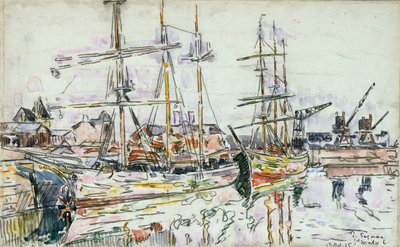 St. Malo, 1925 by Paul Signac
