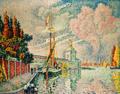 The Dogana, 1910 by Paul Signac