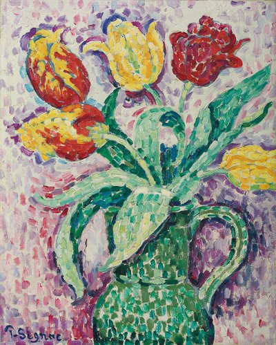 The Green Vase by Paul Signac