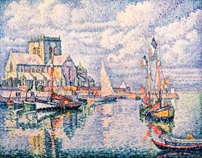 The Port of Barfleur by Paul Signac