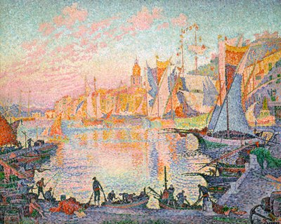 The Port of Saint-Tropez, 1901-1902 by Paul Signac