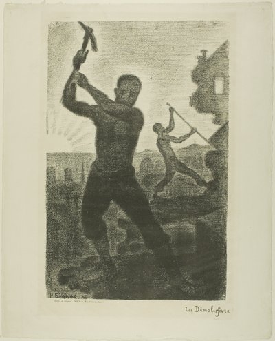The Wreckers by Paul Signac