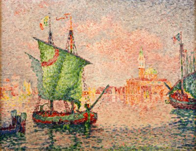 Venice, the Pink Cloud by Paul Signac