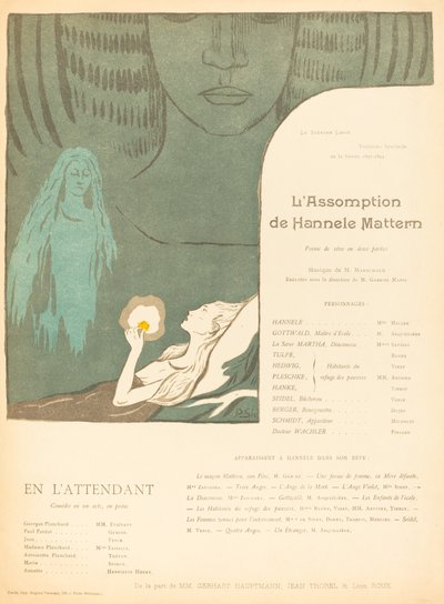 The Assumption of Hannele Mattern; While Waiting for Him by Paul Sérusier