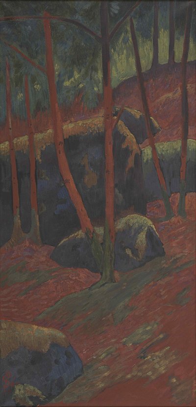 The Red Wood, c. 1895 by Paul Sérusier