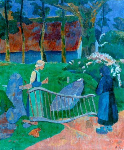 The Flowered Gate by Paul Sérusier