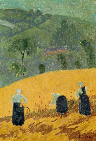 The Harvest by Paul Sérusier