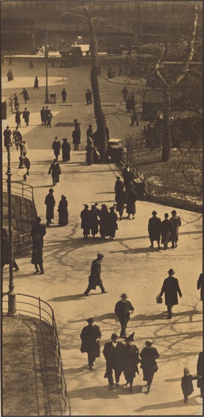 City Hall Park, New York by Paul Strand