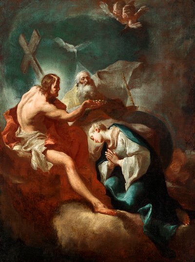 Coronation of Mary by Paul Troger