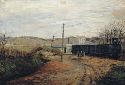 The Station at Argenteuil by Paul Vogler
