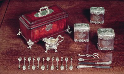 Tea equipage, c.1735 by Paul de Lamerie