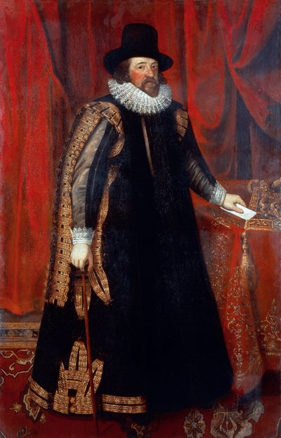 Portrait of Francis Bacon by Paul van Somer