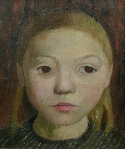 Head of a Girl by Paula Modersohn Becker