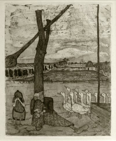 Fairy Tale of the Lost Goose by Paula Modersohn Becker