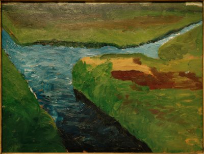 Moor Ditch by Paula Modersohn Becker
