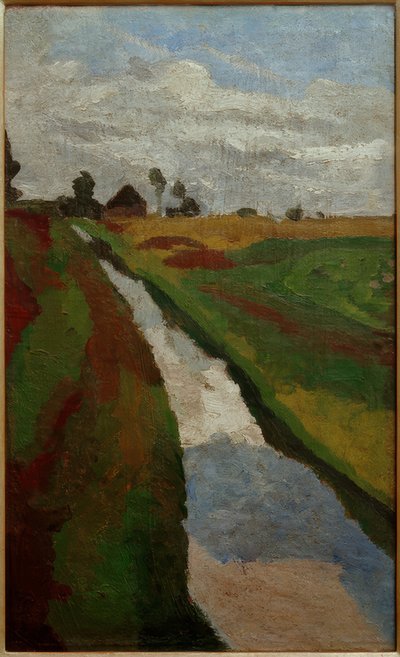 Moor Canal by Paula Modersohn Becker