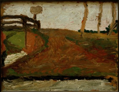 Moorland with Bridge by Paula Modersohn Becker