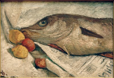 Still Life with Haddock by Paula Modersohn Becker