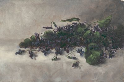 Violets by Pauline Powell Burns