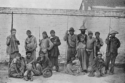 Chavantes Indians, 1895 by Paulo Kowalsky