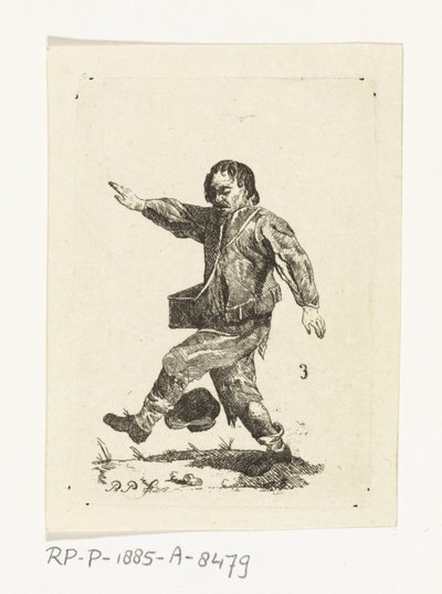 Walking Man by Paulus Charles Gerard Poelman