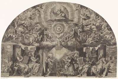 Annunciation by Paulus Mondekens
