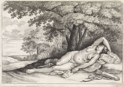 Diana as Huntress by Paulus Pontius