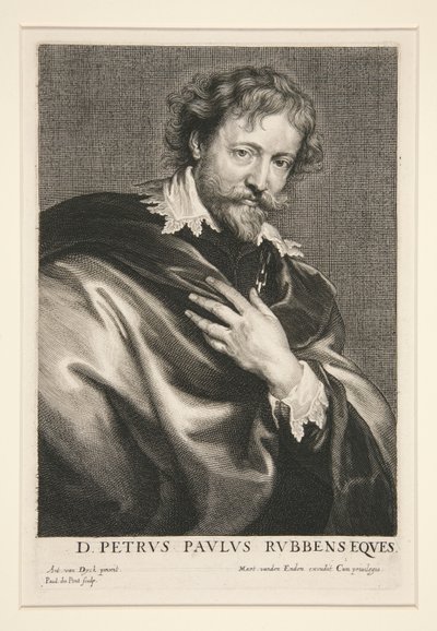Peter Paul Rubens (1577-1640) by Paulus Pontius