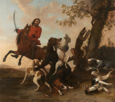 Bear Hunt by Paulus Potter