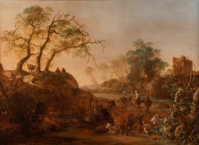 The Flight into Egypt by Paulus Potter