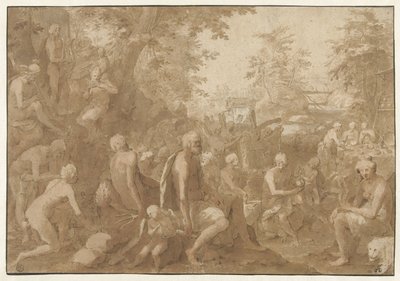 Banquet of the Gods by Paulus Willemsz. van Vianen