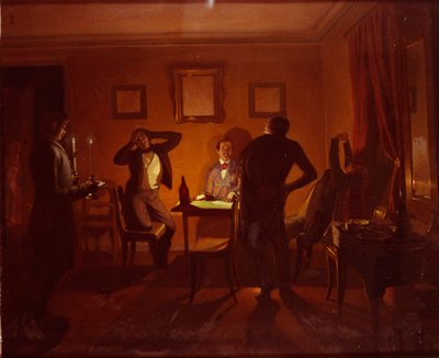 The Gamblers by Pavel Andreevich Fedotov