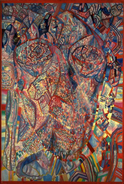 A Living Head, 1923 by Pavel Nikolayevich Filonov