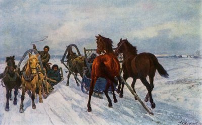 The Meeting by Pavel Osipovich Kovalevsky