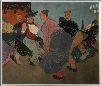 Café by Pavel Yegorovich Shcherbov