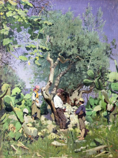 The Olive Harvest by Peder Monsted