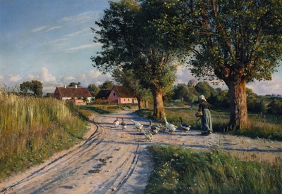 The Way Home by Peder Monsted