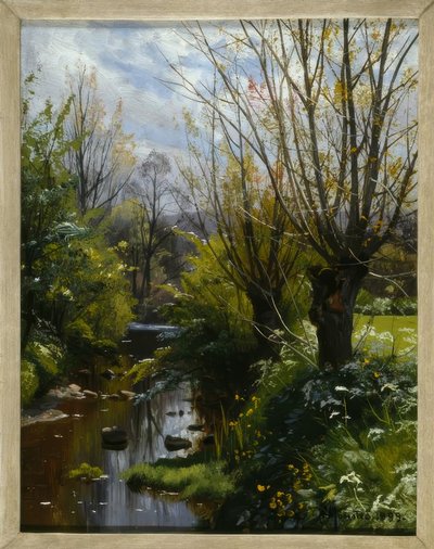 Forest Stream by Peder Monsted